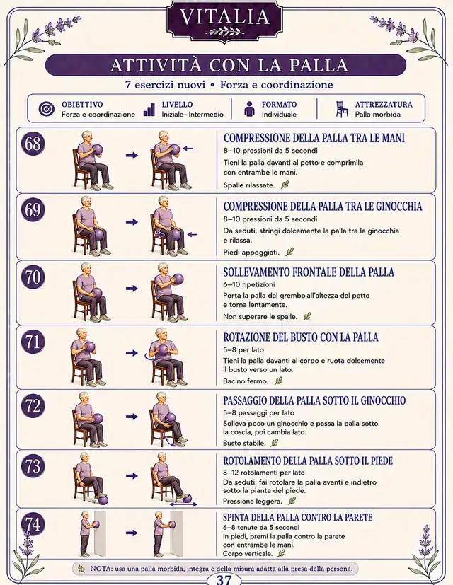 Dentro il kit: attività con la palla