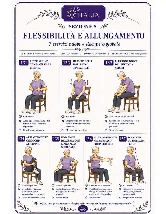 Pagina di attività senza attrezzi